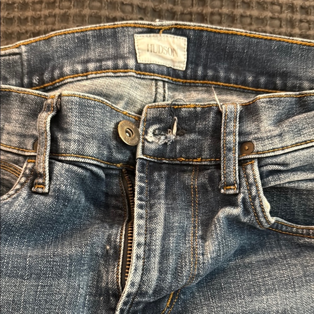 Hudson Dark Wash Denim Jeans